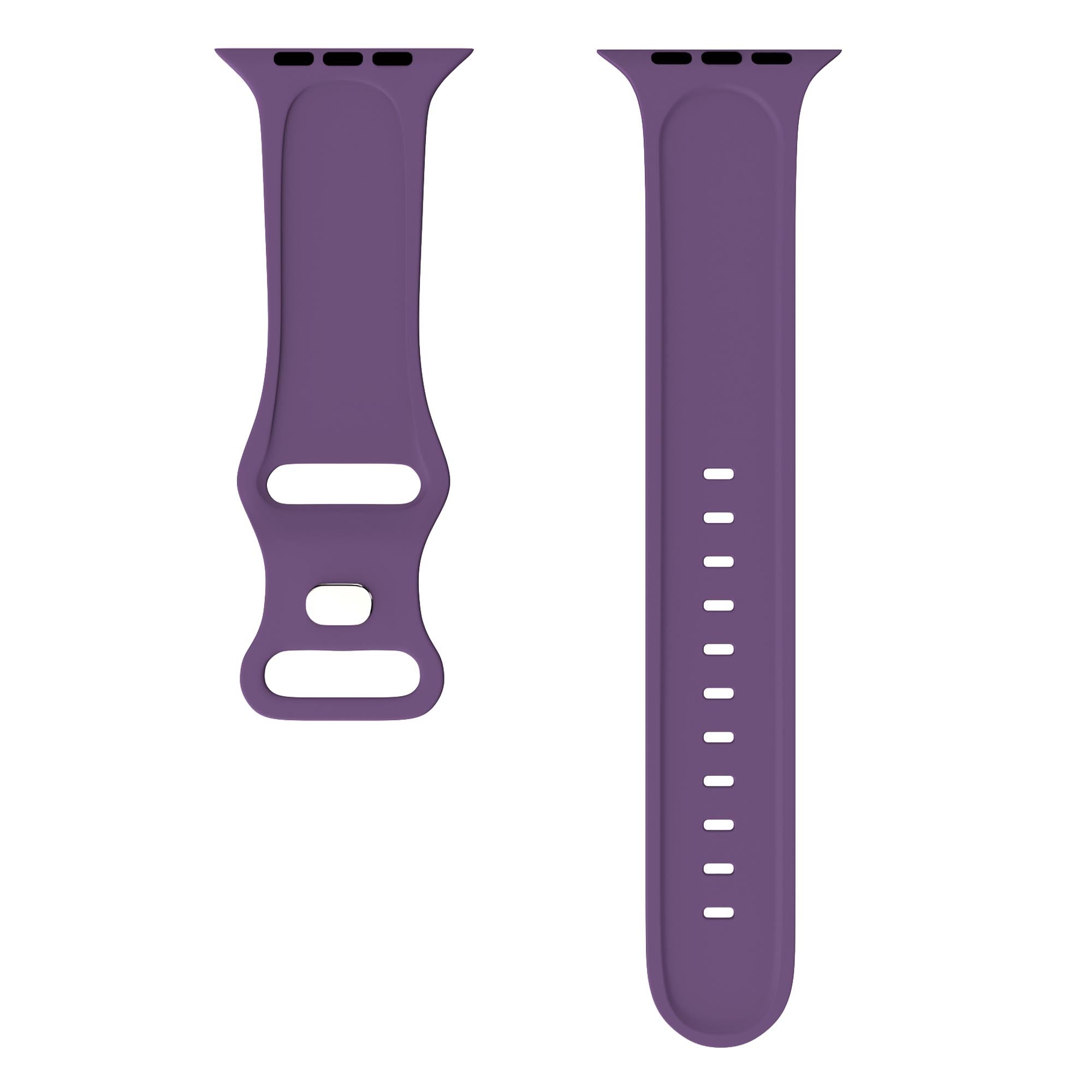 Silicone Band for Apple Watch - Purple