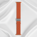   Flätat Nylonarmband Till Apple Watch - Orange