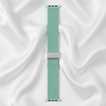 Flätat Nylonarmband Till Apple Watch - Pistasch