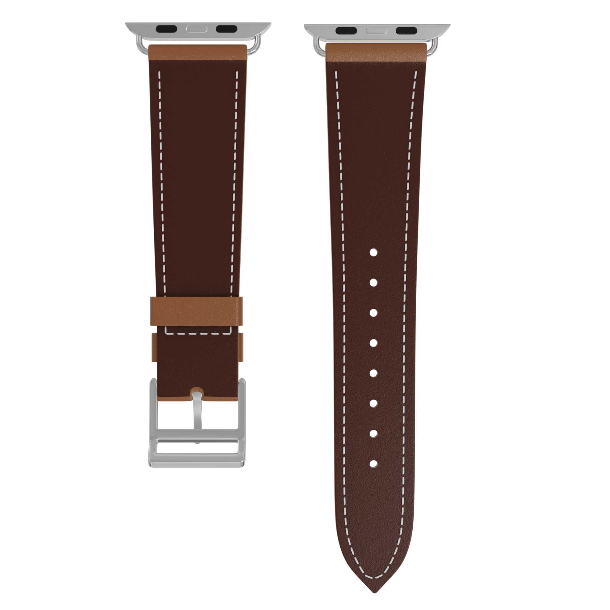 Premium Leather Strap for Apple Watch - Brown