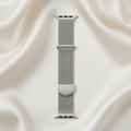 Milanesisk Loop Armband Till Apple Watch - Silver