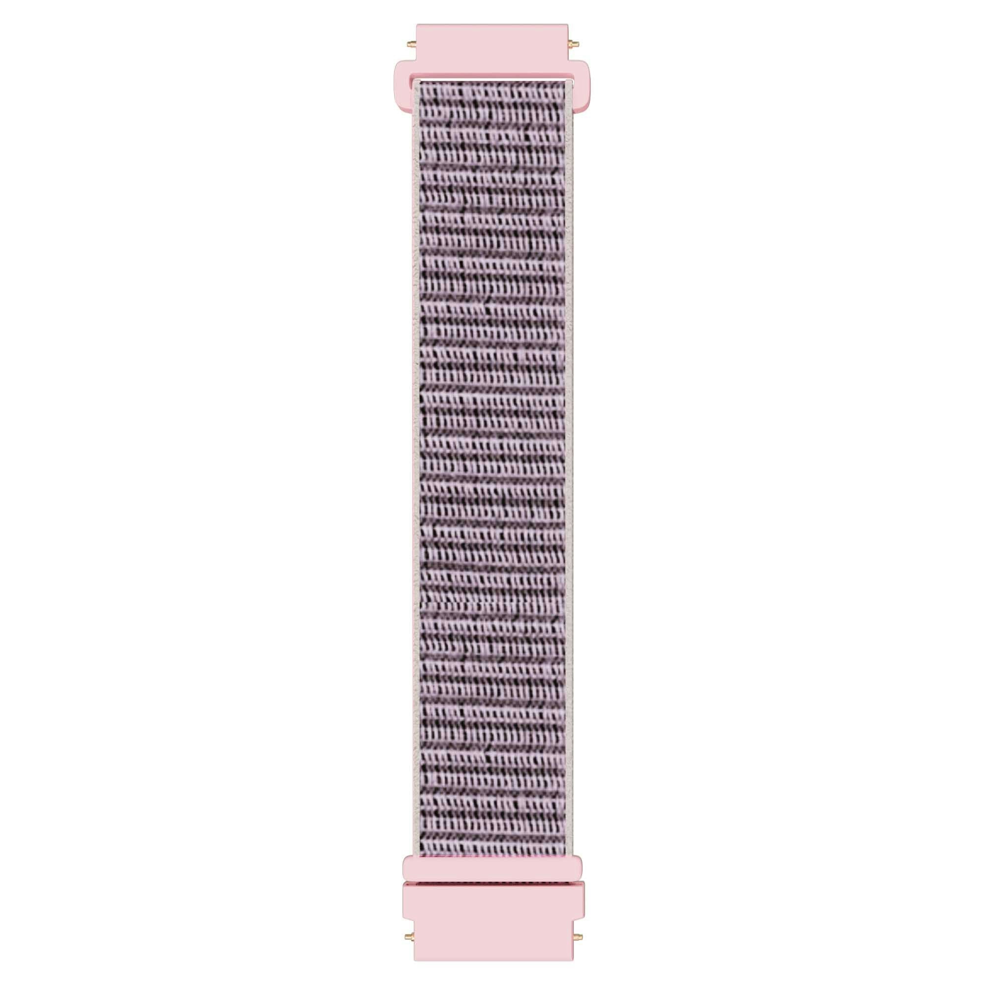Nylon Sport Watchband 22mm - Pink