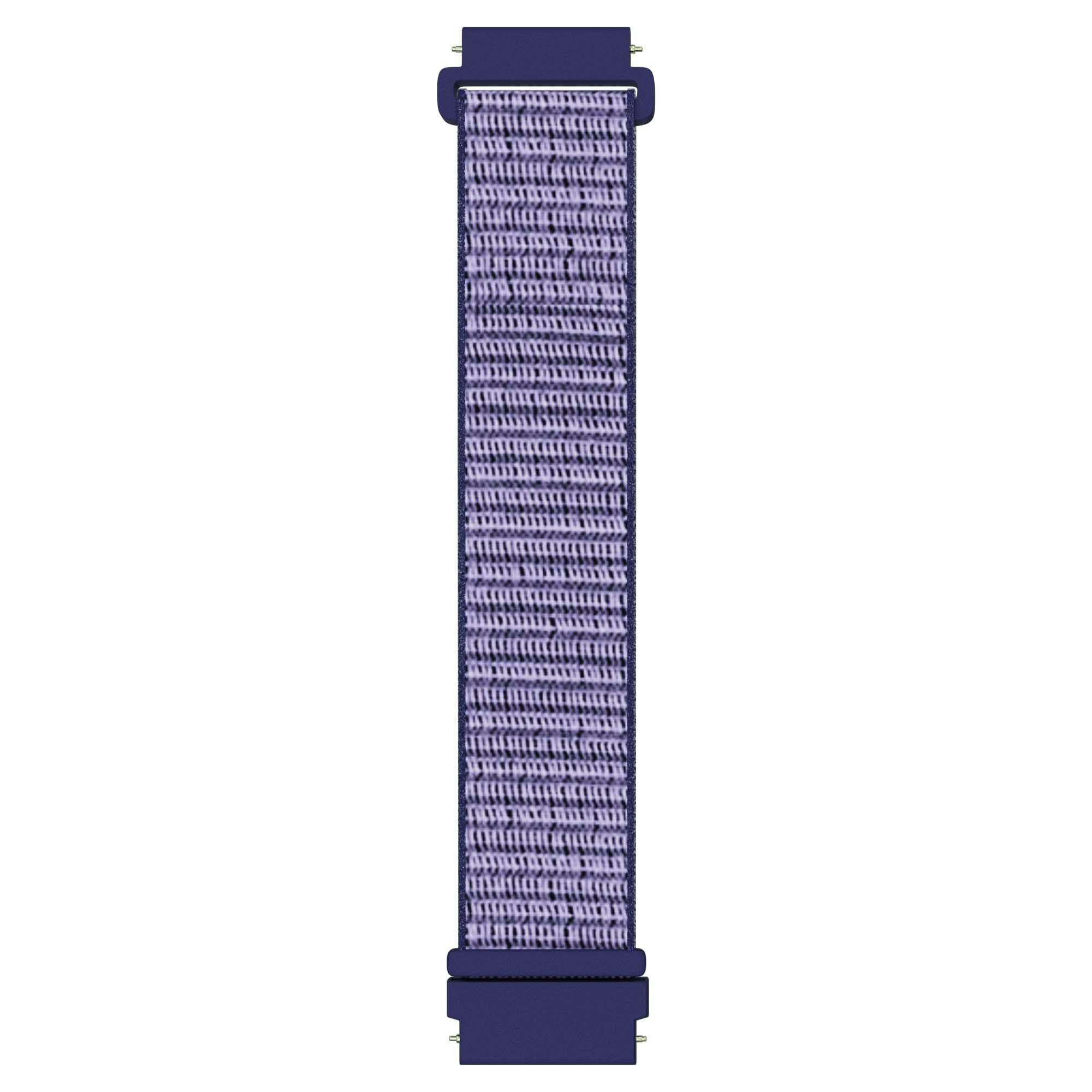Nylon Sport Watchband 22mm - Navy Blue