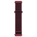 Nylon Sport Watchband 22mm - Burgundy