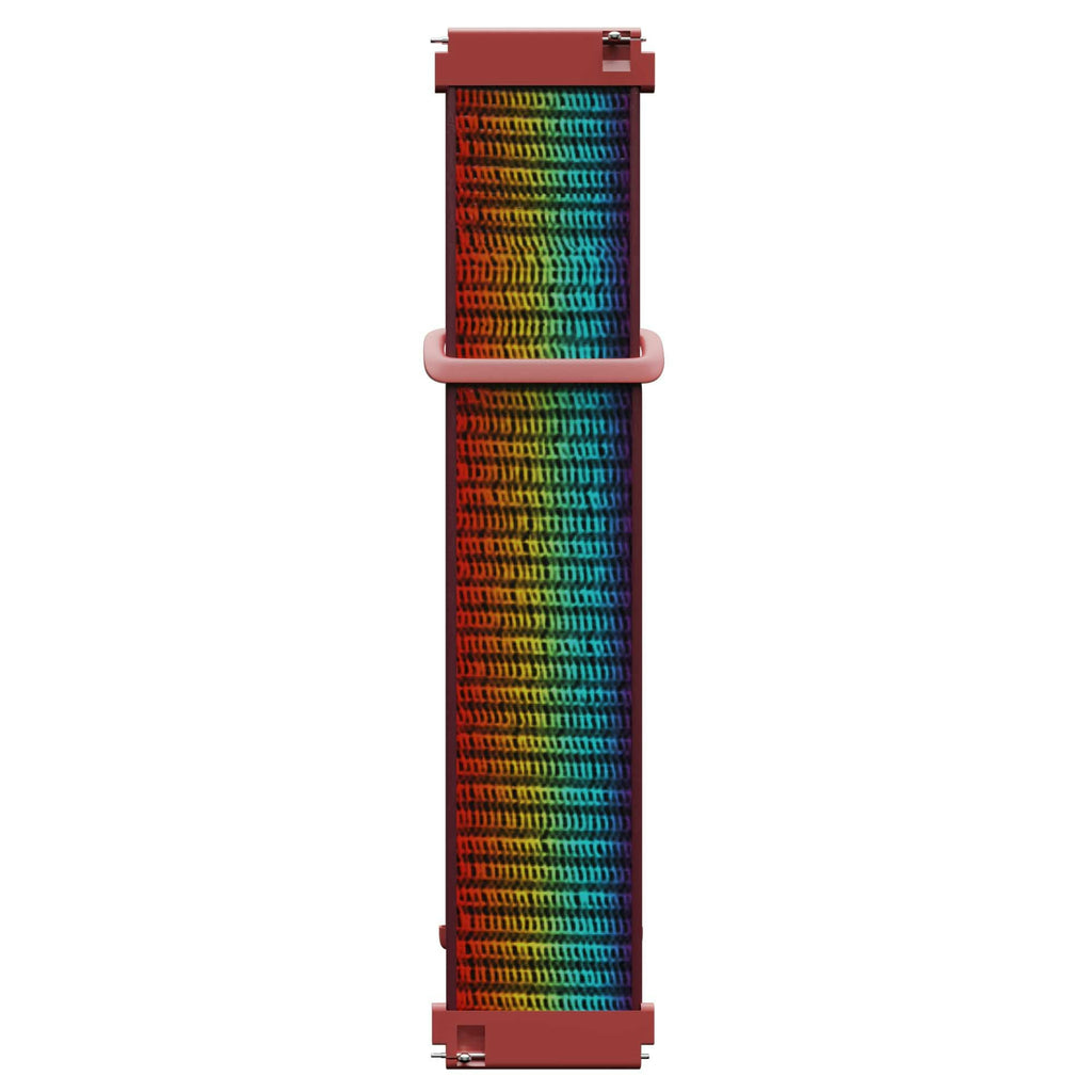 Nylon Sport Watchband 22mm - Rainbow Pride