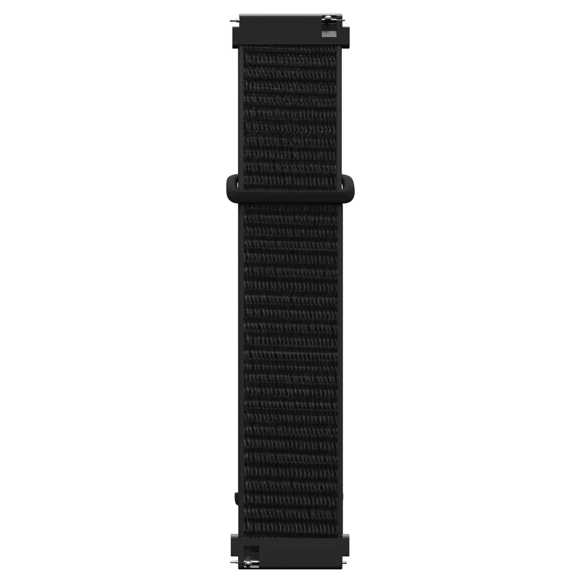 Nylon Sport Watchband 22mm - Black