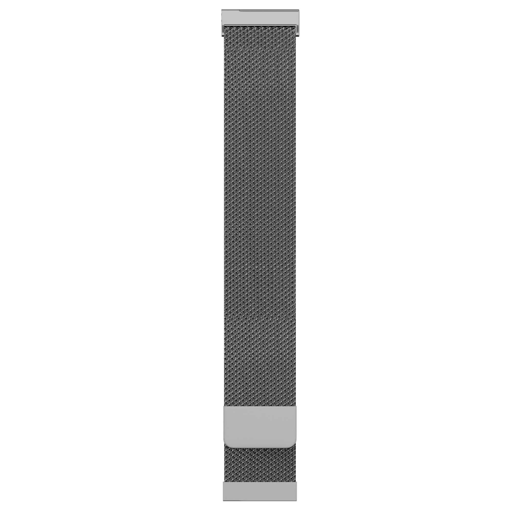 Milanese Loop Metal Watchband 20mm - Silver