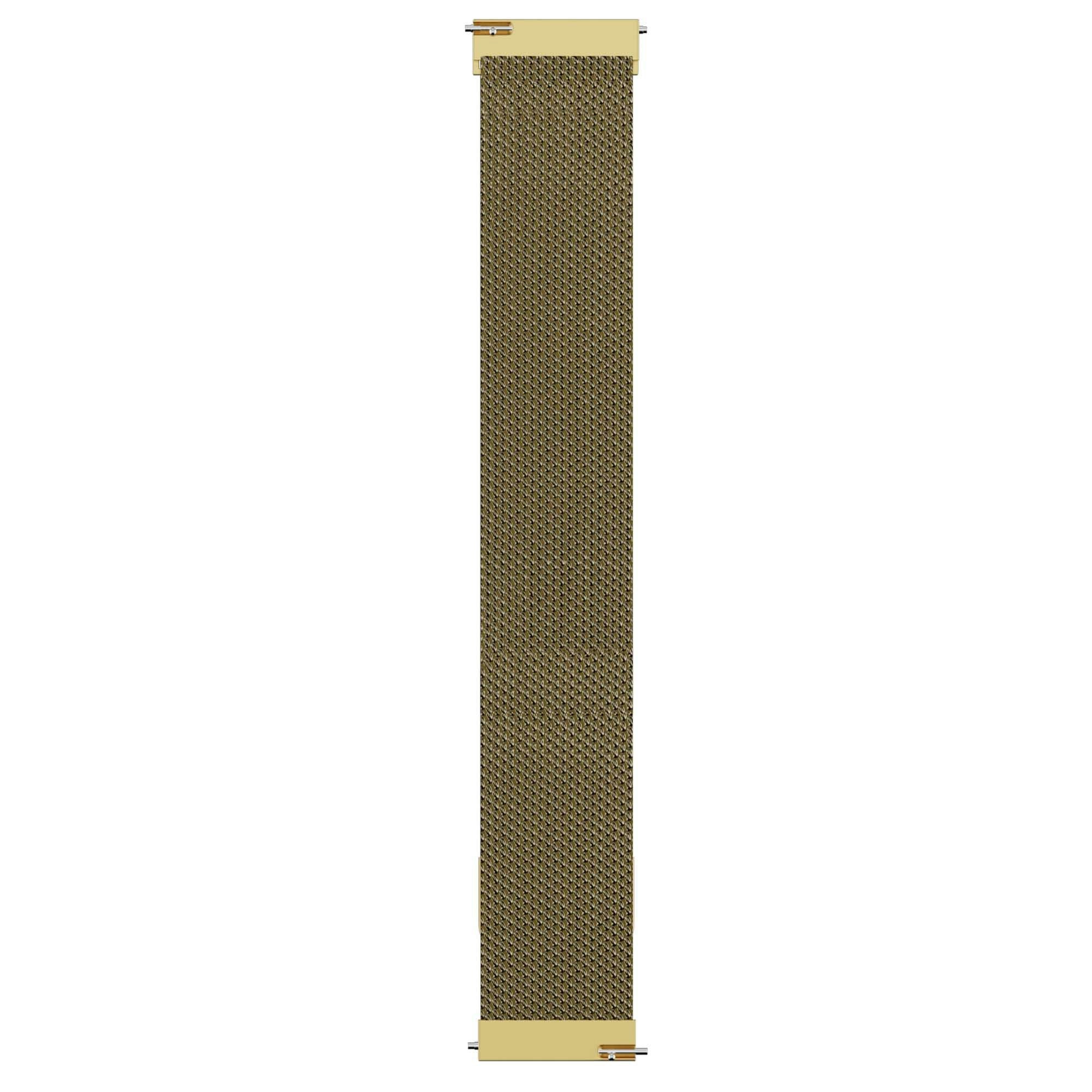 Milanese Loop Metal Watchband 20mm - Gold