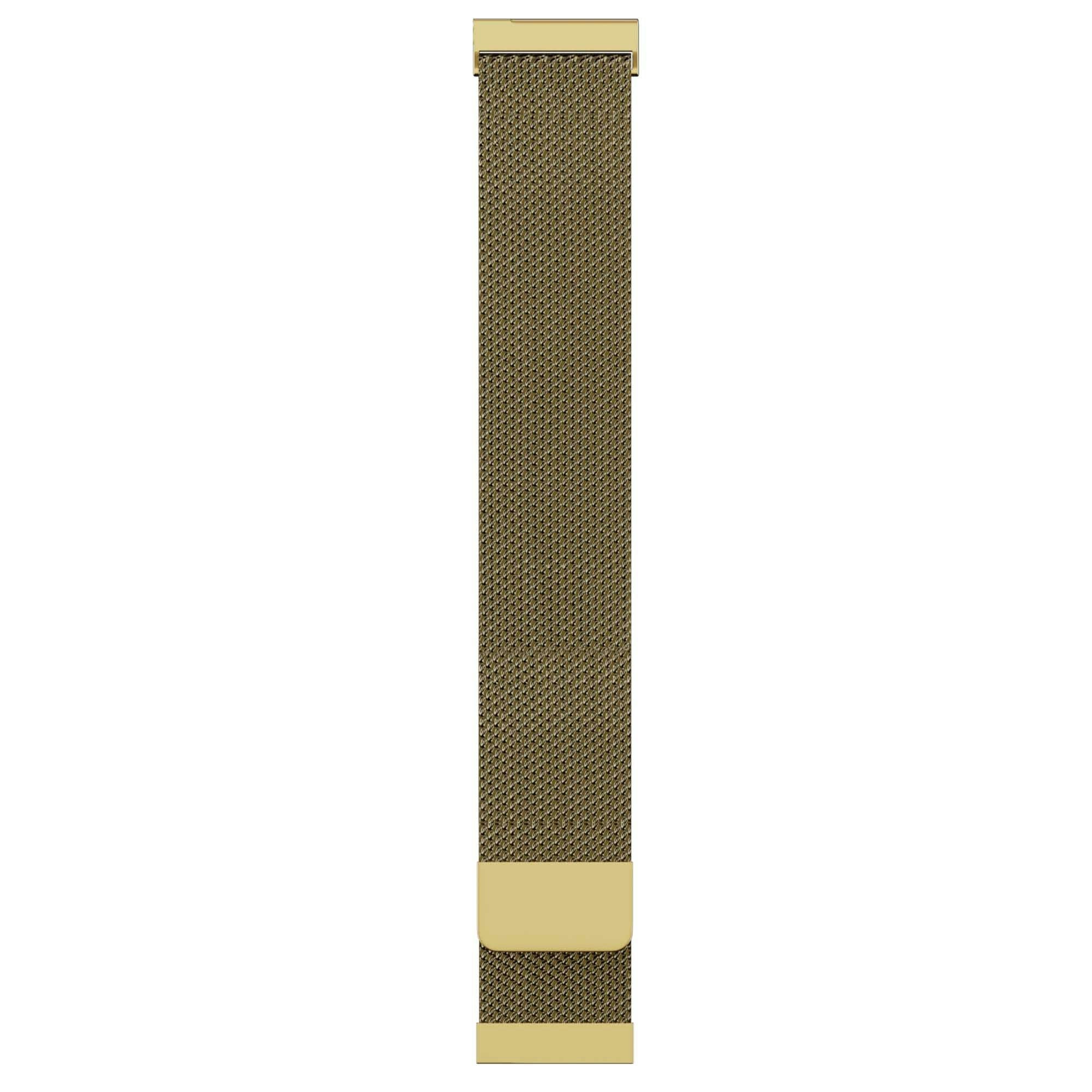 Milanese Loop Metal Watchband 20mm - Gold