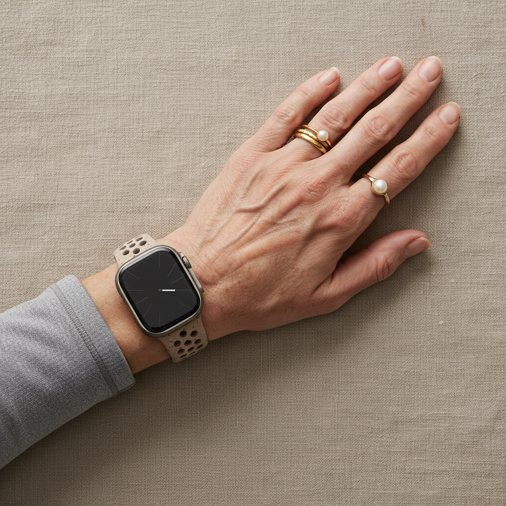 Sportarmband för Apple Watch - Beige