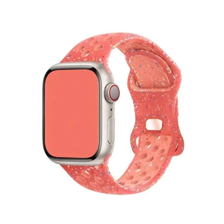 Sports Rubber Band for For Apple Watch - Pink